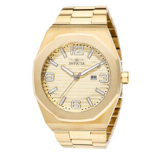 Invicta Huracan Men's Watch - 48mm, Gold (45782)